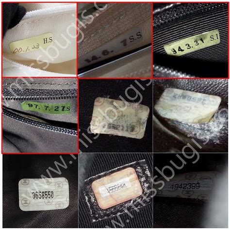 chanel handbag hologram sticker